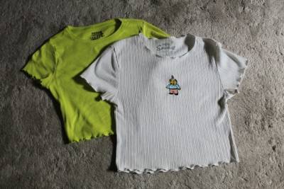Cropped Verde Magia - Branco Simpsons