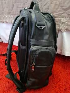 Mochila Tumi Couro Black