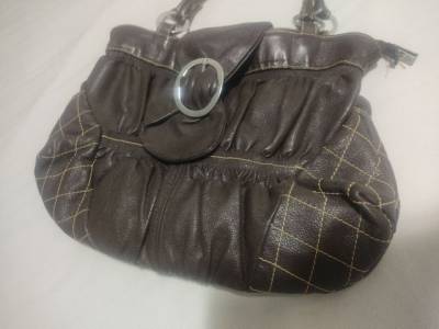 Bolsa Grande De Couro