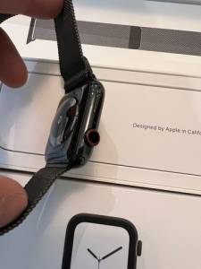Apple Watch Series 4 (gps) De Cristal Safira De 44 Mm