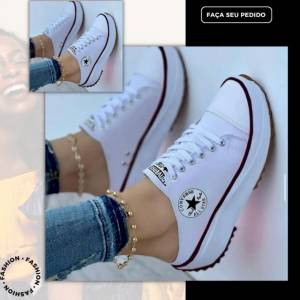 Tenis (leia Descrio) Novo All Star Mule