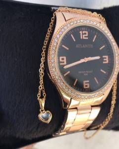 Relgio Feminino Cravejado