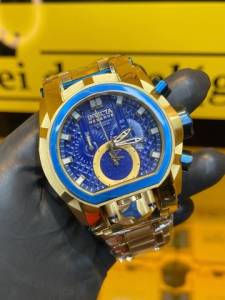 Relgio Invicta Magnum Azul Escuro + Entrega