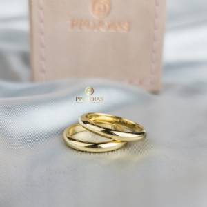 Alianas Ouro 18k - Modelo