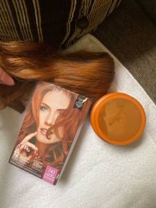 Vendo Mega Hair Ruivo 75 Cm Lindo