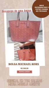 Bolsa Mdia Michael Kors Salmo