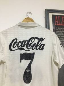 Camisa Santos Coca - Cola Adidas 1990