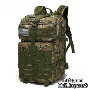 Bolsa Militar 50l Nylon - Camuflada