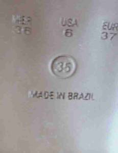 Rasteirinha Tamanho 35