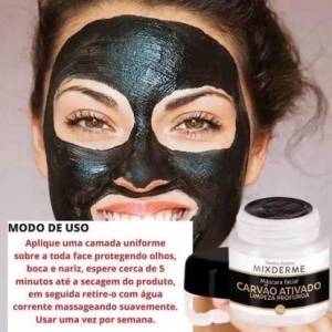 Mscara De Carvo Ativado Adeus Oleosidade