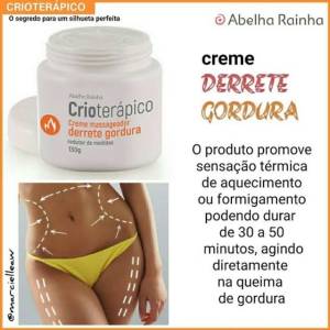 Creme Derrete Gordura Abelha Rainha