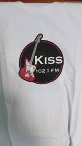 2camisetas Da Rdio Kiss Fm Tamanho G Impecvel