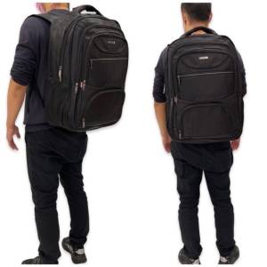 Mochila Masculina De Couro Motoboy Motoqueiro,camping Grande Espaosa Usb
