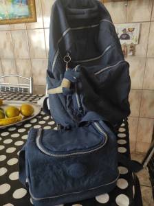 Mochila + Lancheira Super Conservado