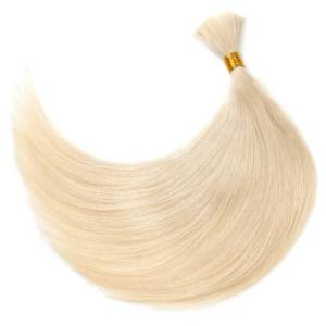 Cabelo Humano Loiro Clarissimo 60cm 100gramas