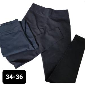 Leasing Jeans Fake Cintura Alta Cotton - Em 2 Cores