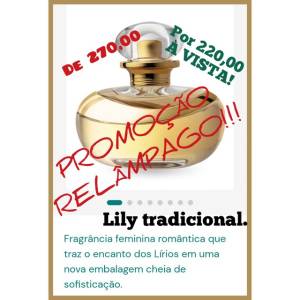 Lily Tradicional Eud Parfam O Boticrio