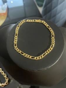 Pulseira 3x1 Ouro 18k
