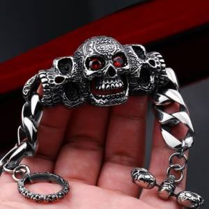 Pulseira Metal Caveira