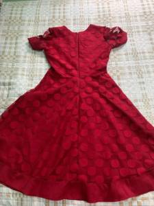 Vestido Social Bolinha