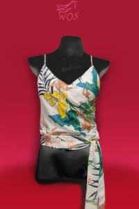 Regata Cropped Transpassada Atacado!