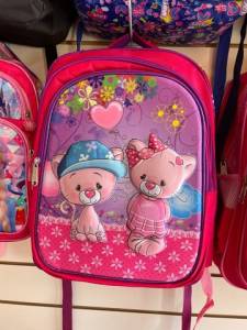 Mochila Escolar Infantil 3d Masculina, E Feminina