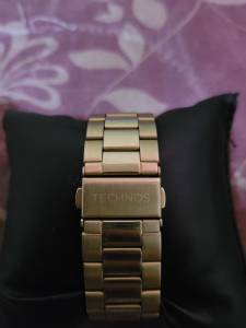 Relgio Technos Dourado Original