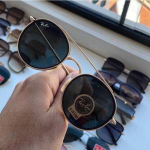 culos De Sol Ray Ban Round Double Bridge Proteo Uv 400