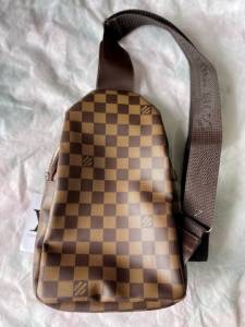 Bag Xadrez Lv Marrom