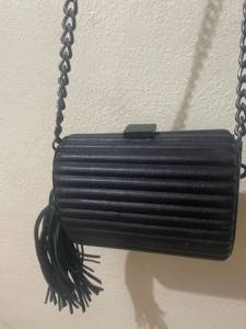Clutch De Couro Frisada Animale