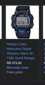 Relgio Cssio G-shock