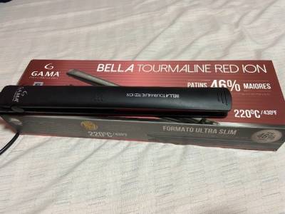 Prancha De Cabelo Ga.ma Italy Bella Tourmaline Red on Bivolt