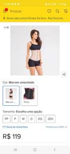 Cinta Modeladora Esbelt Bege Com Ziper