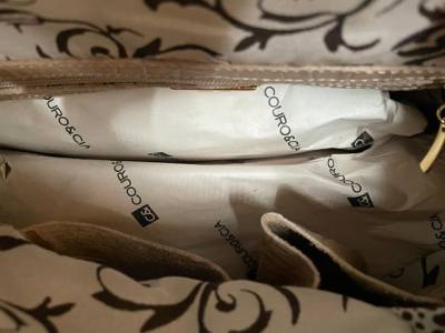 Bolsa De Couro Nude