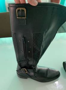 Bota Preta Feminina Cano Mdio Tam 36