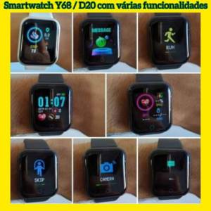 Relgio Smartwatch Y68 / D20 - Oferta Relmpago