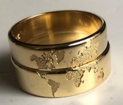 Aliana Mapa Mundi - 18k