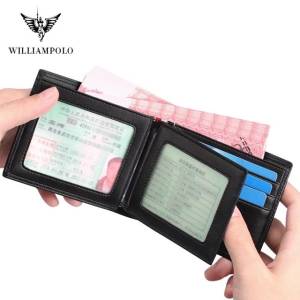 Carteira Willian Polo 100% Couro