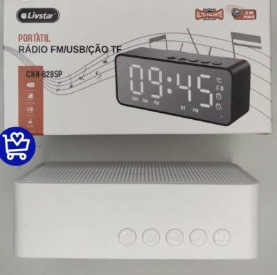 Radio Relogio Despertador - Fao Entrega