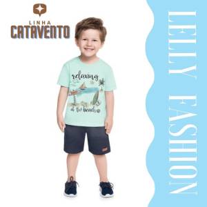 Conjunto Infantil Primeira Linha De 1 A 8 Anos
