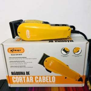 Maquina De Cortar Cabelo Knup Sistema Profissional