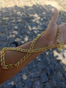 Corrente Moeda Antiga