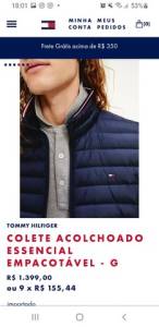 Colete Tommy Original