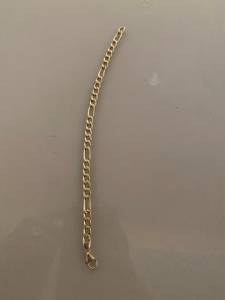 Pulseira De Ouro 18  9,5 Gramas