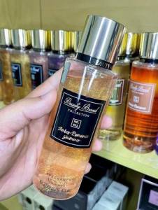 Body Splash Com Shimmer Glitter