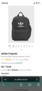 Mochila Da Adidas