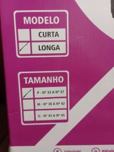 Bota Longa Imobilizadora