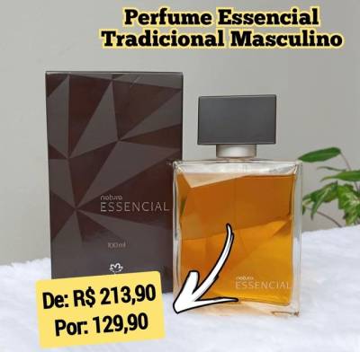 Perfume Essencial Masculino Tradicional - Oportunidade nica