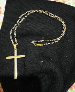 Cordo Moeda Antiga Com Crucifixo 130