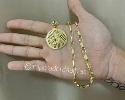 Corrente Moeda Antiga